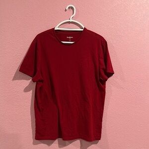 Goodfellow & Co Men's Red T-Shirt Size L